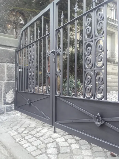 Detail Tor Villa Burgstädt
